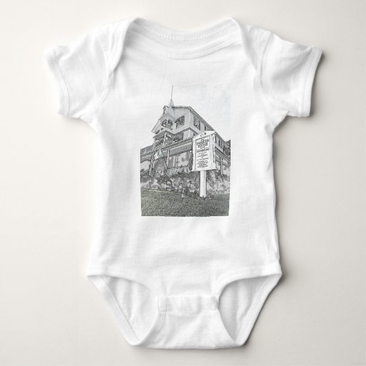 Parker House Sketch - Jersey Shore Romper (Voorkant)