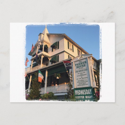 Parker House Zee Girt, NJ Briefkaart (Voorkant)