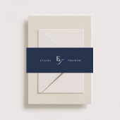 Parker Klassiek Monogram Uitnodigingen Wikkel