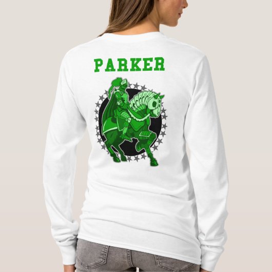 parker , liefdadigheid t-shirt (Achterkant)