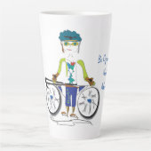 'Parker' - Life's Next Big Adventure Latte Mok (Voorkant)