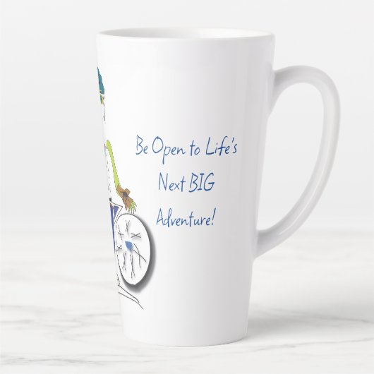 'Parker' - Life's Next Big Adventure Latte Mok (Rechts)