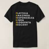 Parker Personalized Name Gift T-shirt (Design voorkant)