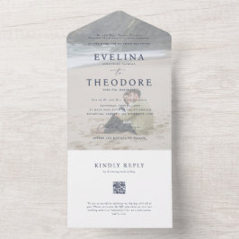 Parker Photo Seal en verzend bruiloft uitnodiging