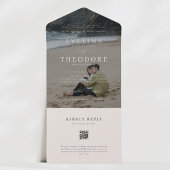 Parker Photo Seal en verzend bruiloft uitnodiging