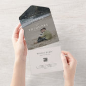 Parker Photo Seal en verzend bruiloft uitnodiging (Afscheurbaar)