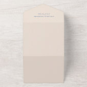 Parker Photo Seal en verzend bruiloft uitnodiging (Buitenkant)