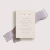 Parker Portait Trouwgegevens Kaart