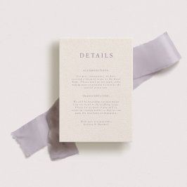 Parker Portait Trouwgegevens Kaart