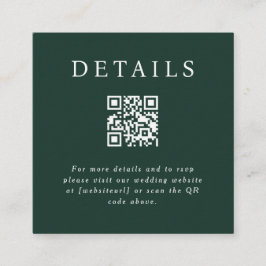 Parker QR code invoegen Kaart