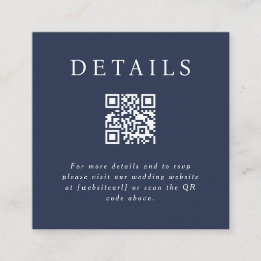 Parker QR code invoegen Kaart (Voorkant)