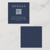 Parker QR code invoegen Kaart (Voorkant / Achterkant)