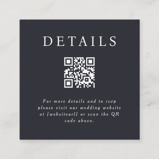 Parker QR code invoegen Kaart (Voorkant)