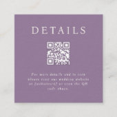 Parker QR code invoegen Kaart (Voorkant)