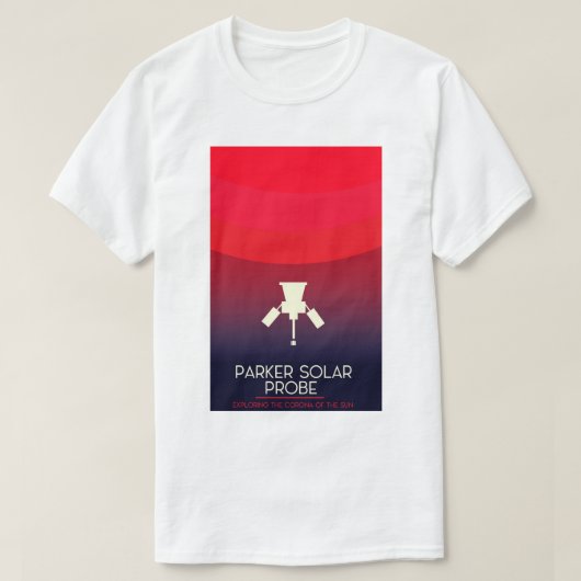 Parker Solar Probe Exploratie T-shirt (Design voorkant)