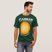 Parker Solar Probe Raak de Zon T-shirt (Voorkant volledig)