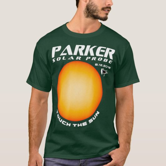 Parker Solar Probe Raak de Zon T-shirt (Voorkant)