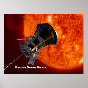 Parker Solar Probe-ruimtevaartuig Poster