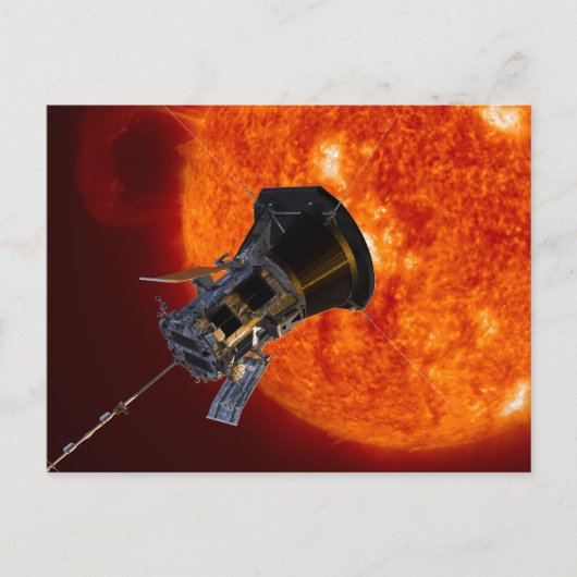 Parker Solar Probe Spacecraft Briefkaart (Voorkant)