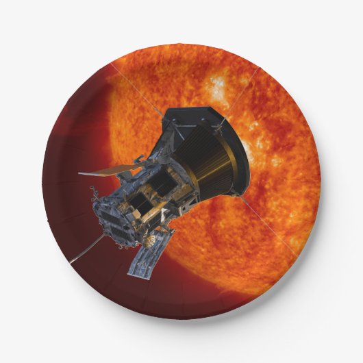 Parker Solar Probe Spacecraft Papieren Bordje (Voorkant)