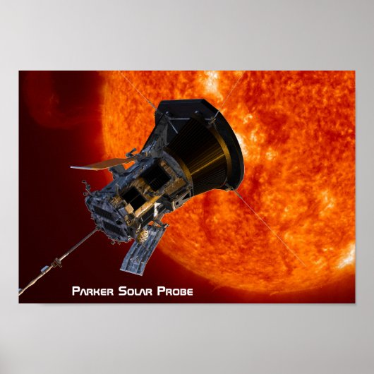 Parker Solar Probe Spacecraft Poster (Voorkant)