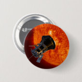Parker Solar Probe Spacecraft Ronde Button 5,7 Cm (Voorkant /achterkant)