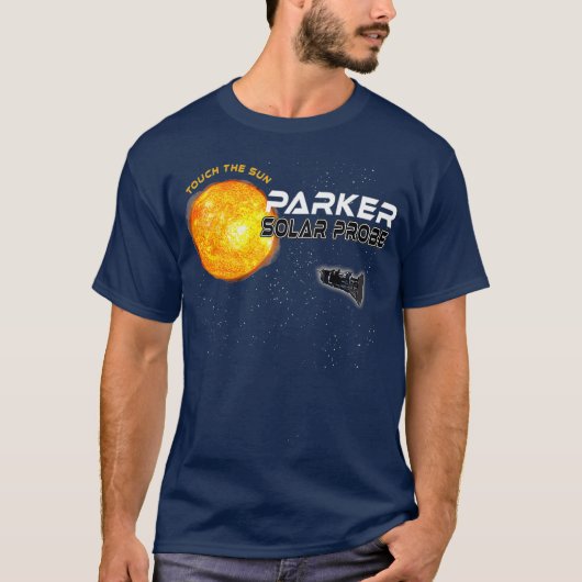 Parker Solar Probe Zon Ruimte Wetenschap Astronomi T-shirt (Voorkant)