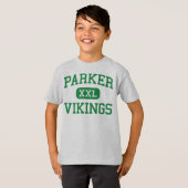 Parker - Vikings - High - Janesville Wisconsin T-shirt (Voorkant volledig)