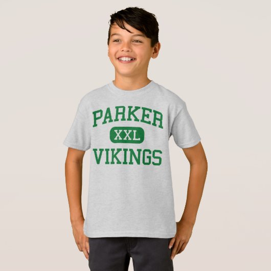 Parker - Vikings - High - Janesville Wisconsin T-shirt (Voorkant volledig)