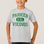 Parker - Vikings - High - Janesville Wisconsin T-shirt (Voorkant)