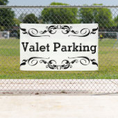 Parkeren door valet spandoek (Insitu)