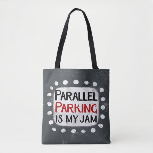Parkeren is mijn Canvas tas
