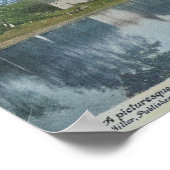 Parkerford PA Schuylkill Canal  Poster (Hoek)