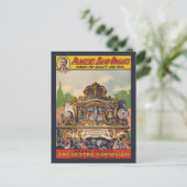 Parker's band orgel, beroemd om schoonheid en toon briefkaart (Staand voorkant)