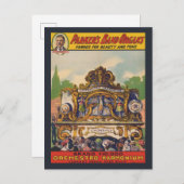 Parker's band orgel, beroemd om schoonheid en toon briefkaart (Voorkant / Achterkant)