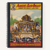 Parker's band orgel, beroemd om schoonheid en toon notitieboek (Voorkant)