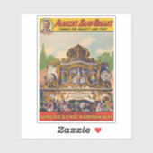 Parker's band orgel, beroemd om schoonheid en toon sticker (Vel)