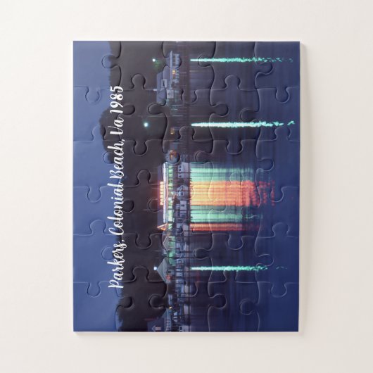 Parkers, Colonial Beach, Virginia, 1985 Legpuzzel (Verticaal)