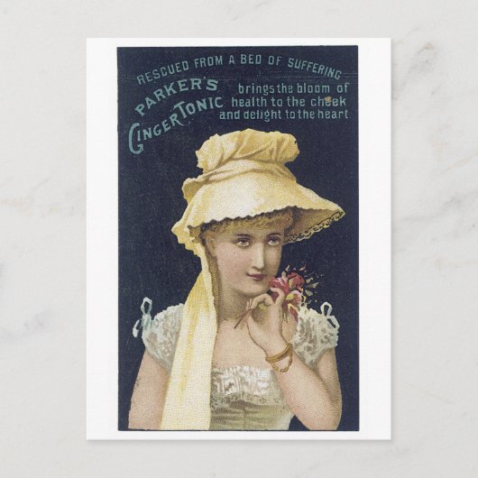 Parker's Ginger Tonic Briefkaart (Voorkant)