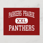 Parkers Prairie - Panthers - Parkers Prairie Briefkaart (Voorkant)