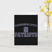 Parkersburg South Patriots Logo Varsity Hs  Kaart (Gele Bloem)