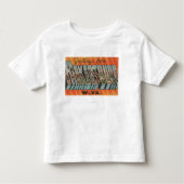 Parkersburg, West Virginia - Grote Letter-scènes Kinder Shirts (Voorkant)