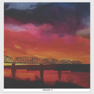 Parkertrein Bridge #2 Sticker