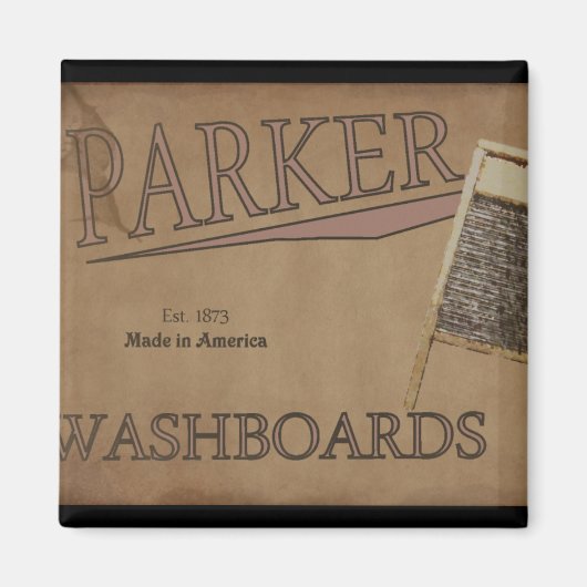 Parkerwasborden Magneet (Voorkant)