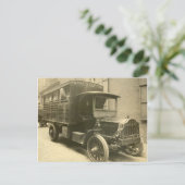 Parke's Coffee Truck - 1920 Briefkaart (Staand voorkant)