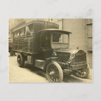 Parke's Coffee Truck - 1920 Briefkaart