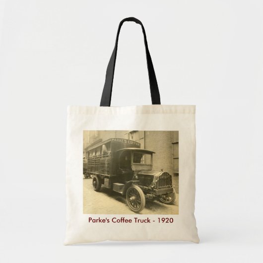 Parke's Coffee Truck - 1920 Tote Bag (Voorkant)