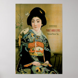 Parkes Oranje Pekoe Tea Poster