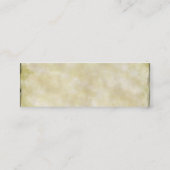 Parketpapier Mini Visitekaartje (Achterkant)