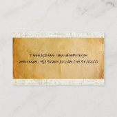 Parketpapier | Notarische publieke Logo Visitekaartje (Achterkant)